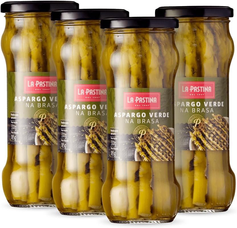Kit 4 Aspargo Verde Na Brasa La Pastina - Vale a pena?
