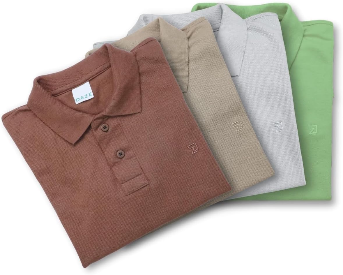 Kit com 4 Camisas Polo Masculinas em Algodão: Vale a Pena?