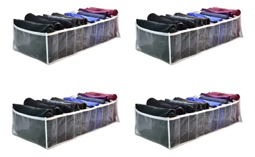 Kit 4 Colmeia Organizadora Medida F (40x20x10) - Ideal para Leggings