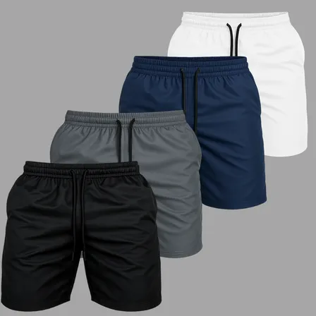 Kit 4 Shorts Praia Masculino: Custo-Benefício para o Verão