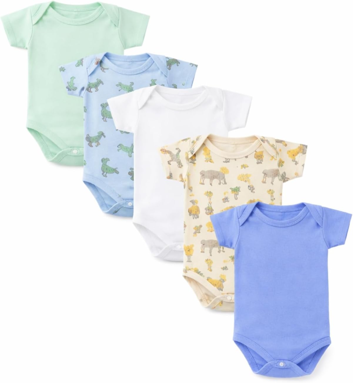 Kit 5 Peças Body Bebê Canelado Masculino: Vale a Pena?