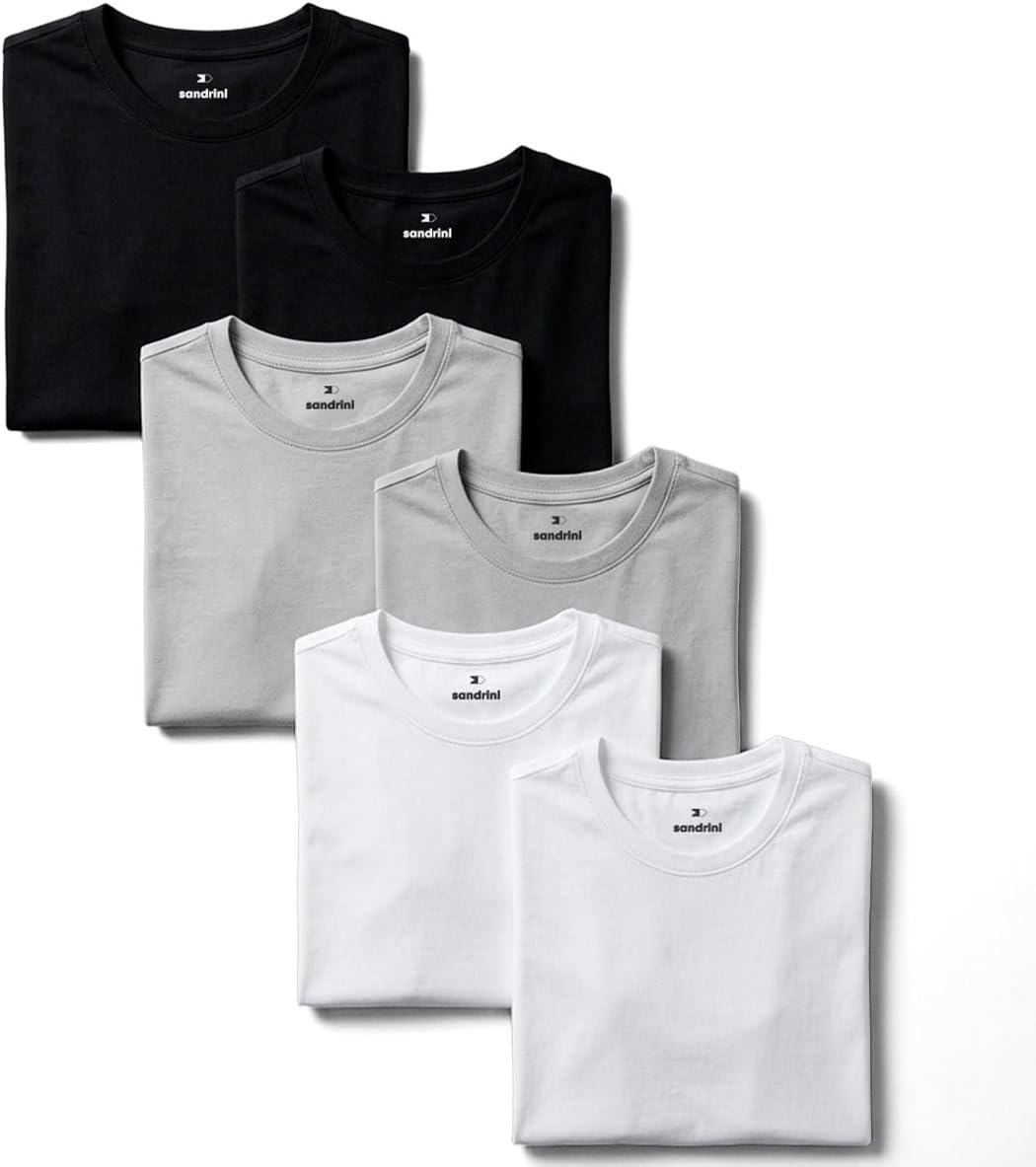 Kit 6 Camisetas de Algodão Sandrini: Vale a Pena o Custo-Benefício?