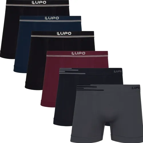 Kit 6 Cuecas Lupo Boxer Sem Costura Basic Microfibra: Análise Completa