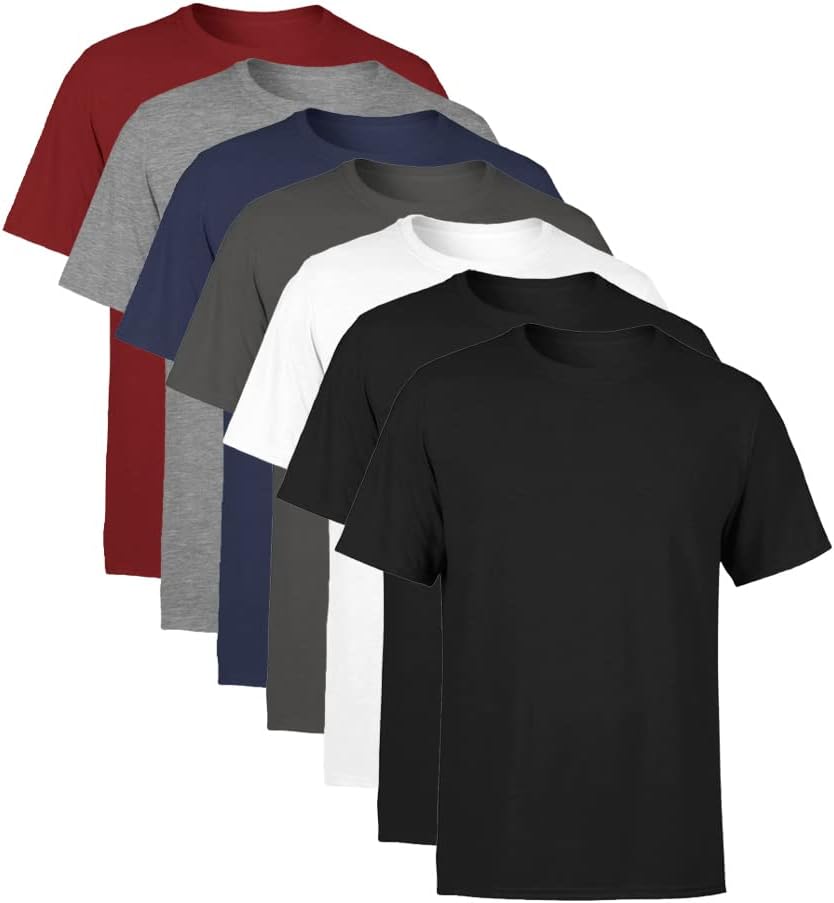 Kit 7 Camisetas Masculinas SSB Brand em Algodão 30.1 Premium