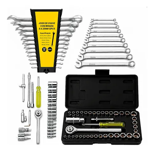 Kit de Ferramentas Completo com 58 Peças DEVILPREX