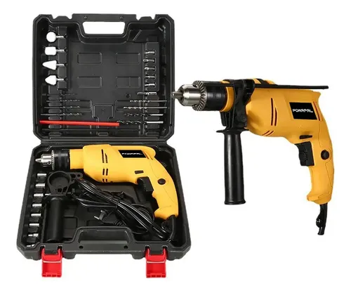 Kit Furadeira de Impacto com Maleta e Acessórios