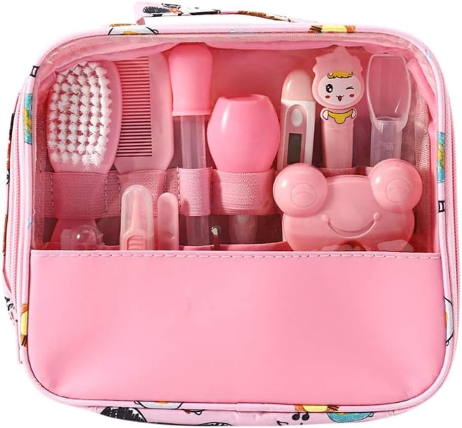 Kit Higiene Bebê 13 em 1 com Estojo Organizador