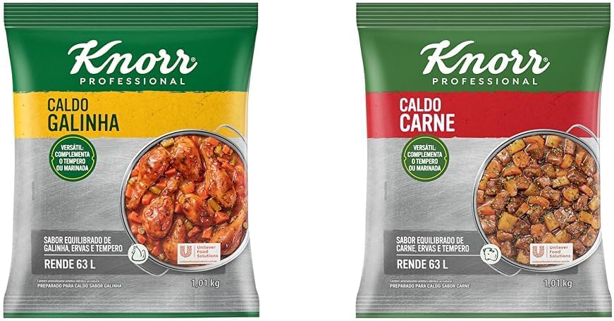 Kit Knorr Professional Caldo Galinha e Carne 1,01kg