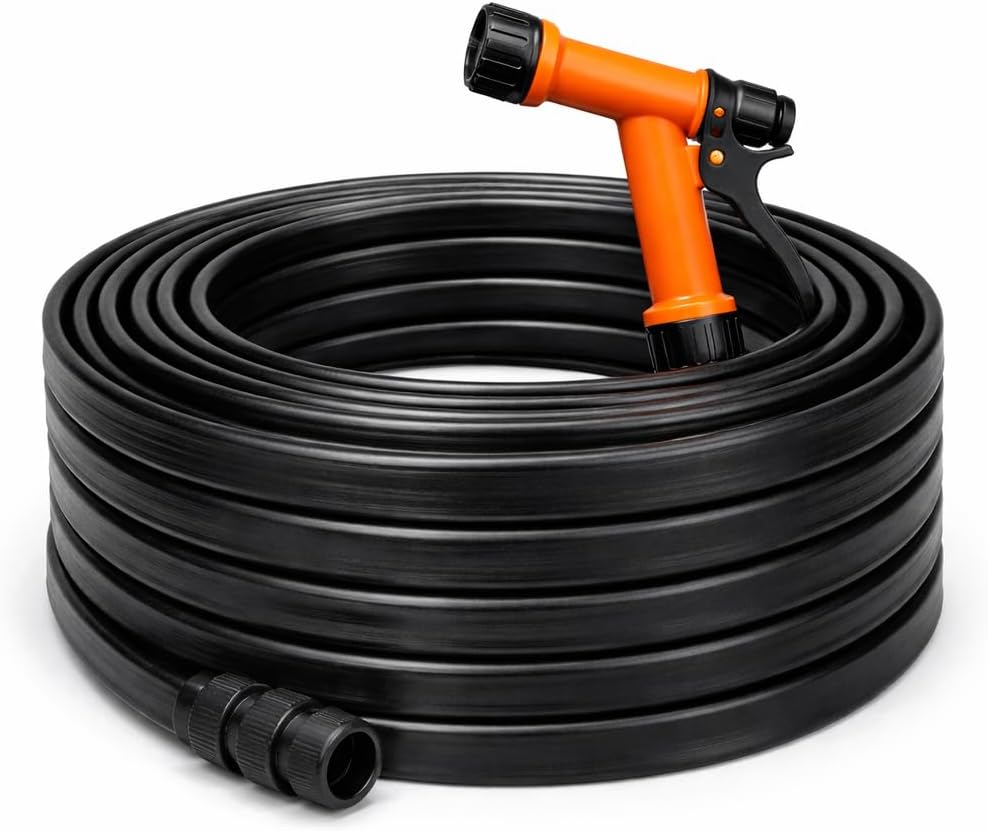 Kit Mangueira de Jardim Reforçada 30 Metros com Esguicho