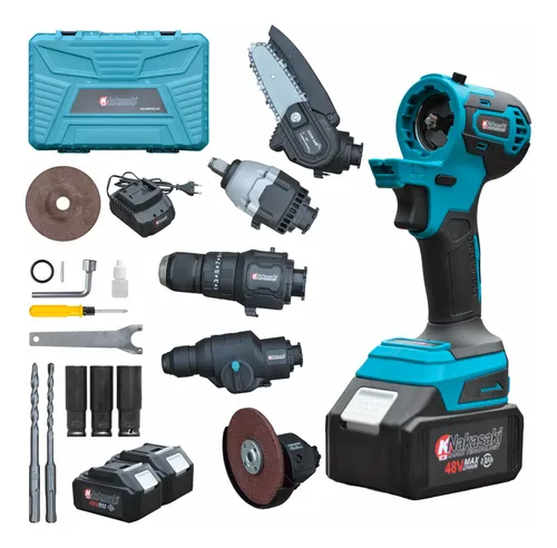 Kit Multi Ferramentas 5 Em 1 a Bateria 48v Profissional