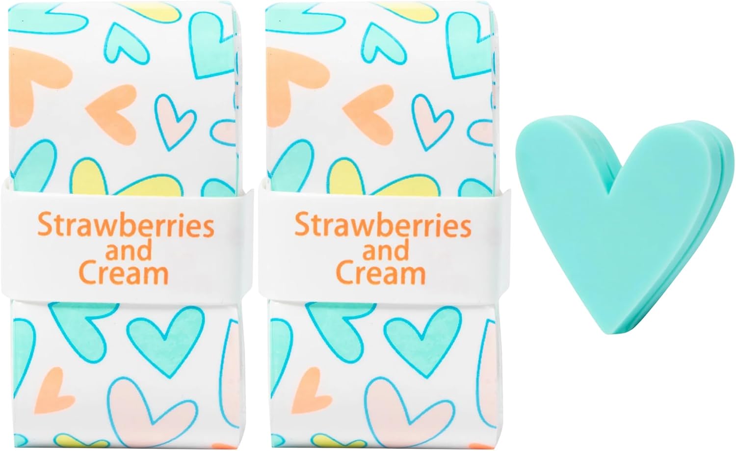 Kit Strawberries and Cream: 2 Overgrips com Amortecedor Combinando