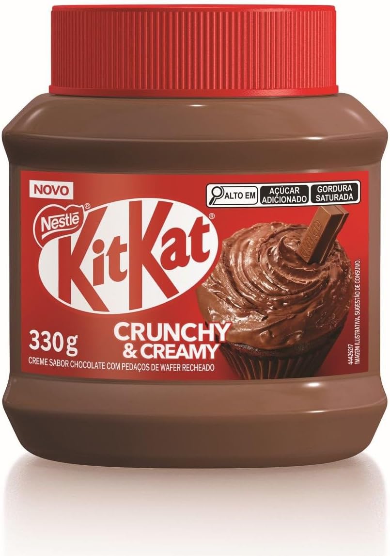 KitKat Creme Crocante: A Famosa Pasta de Chocolate com Waffle