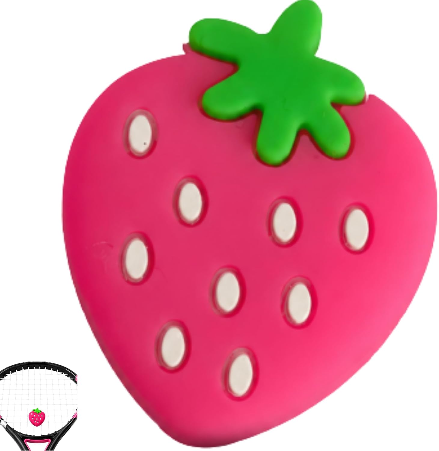 Amortecedor de Vibração Kryoflare Morango Rosa para Raquetes