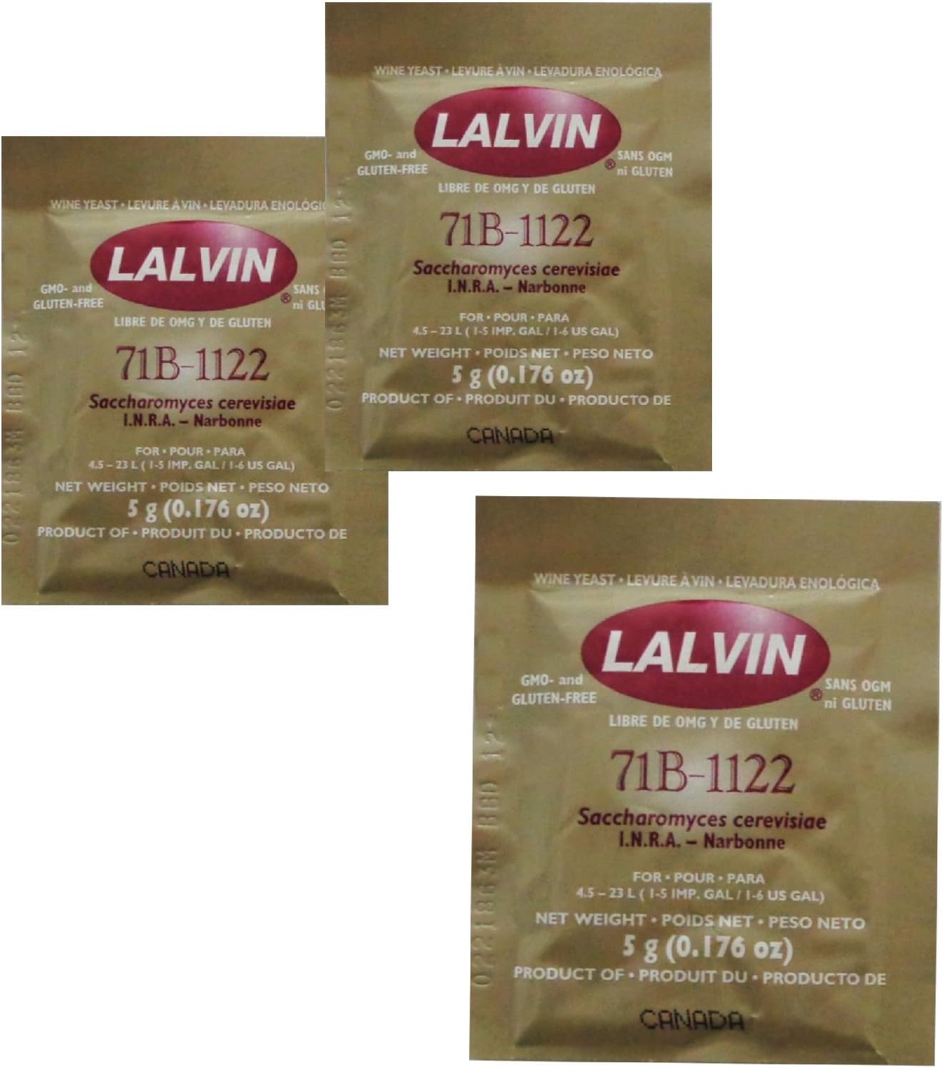 Lalvin 71B-1122 Nouveau Style: Levedura para Vinhos Frutados