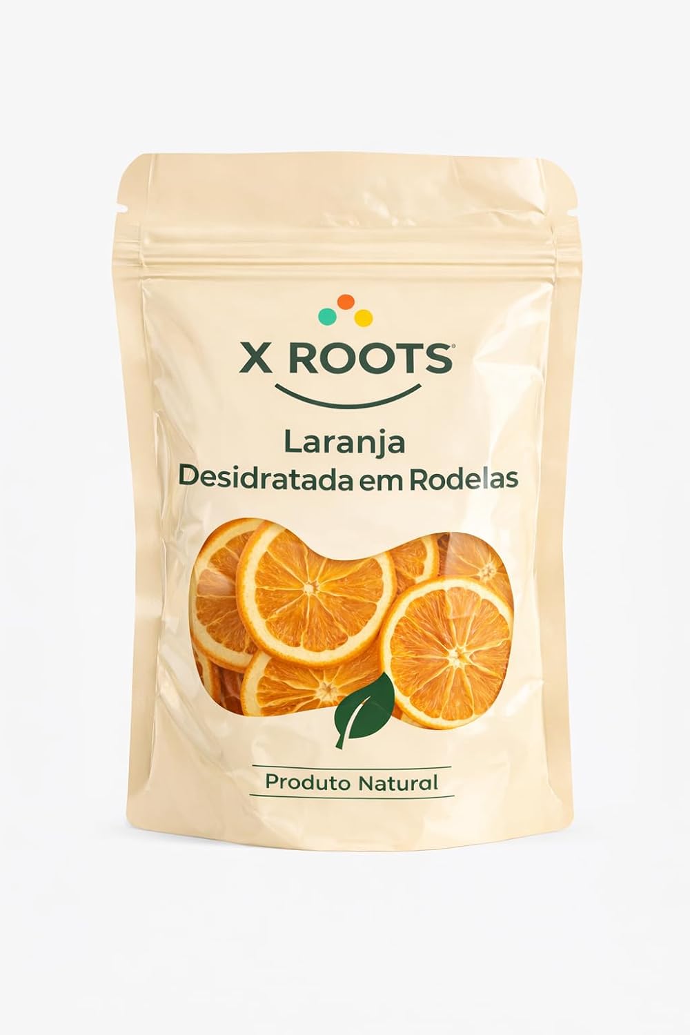 Laranja Desidratada em Rodelas X Roots 100g: Versatilidade para Drinks e Chás
