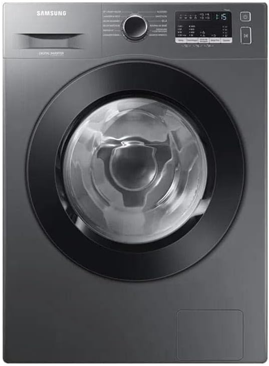 Lava e Seca Samsung 11kg com 12 Programas Lava e Seca Samsung cor branca com painel digital frontal e tampa de vidro temperado