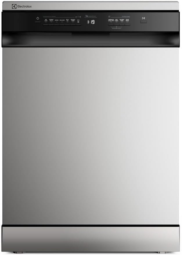 Lava-Louças Electrolux 14 Serviços Inox LS14E com Programa Lava e Seca