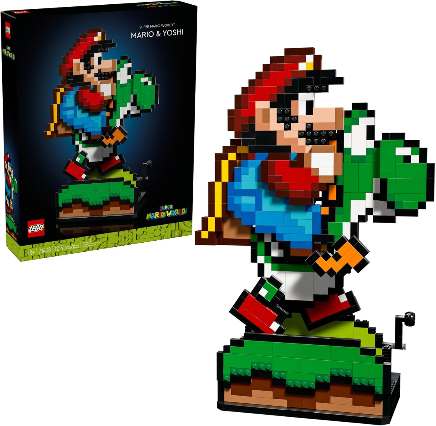 LEGO Super Mario World: Mario e Yoshi 71438