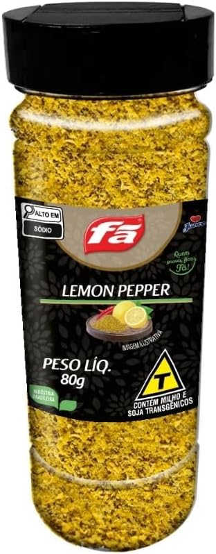 Lemon Pepper Gourmet 80g Fã: Vale a pena para temperar grelhados?