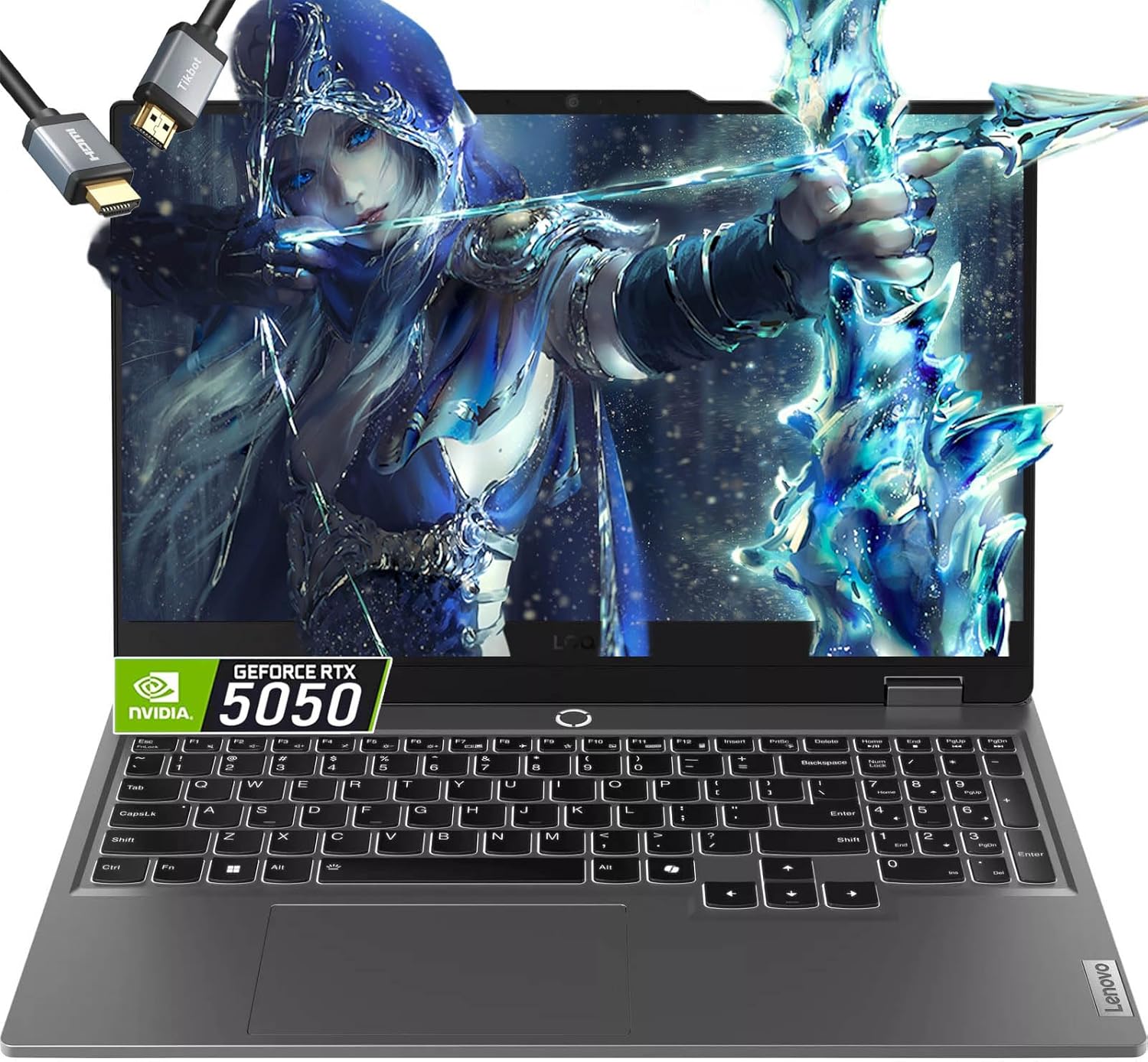 Lenovo LOQ 15: Notebook Gamer com Core i5-13450HX, 32GB RAM e 2TB SSD