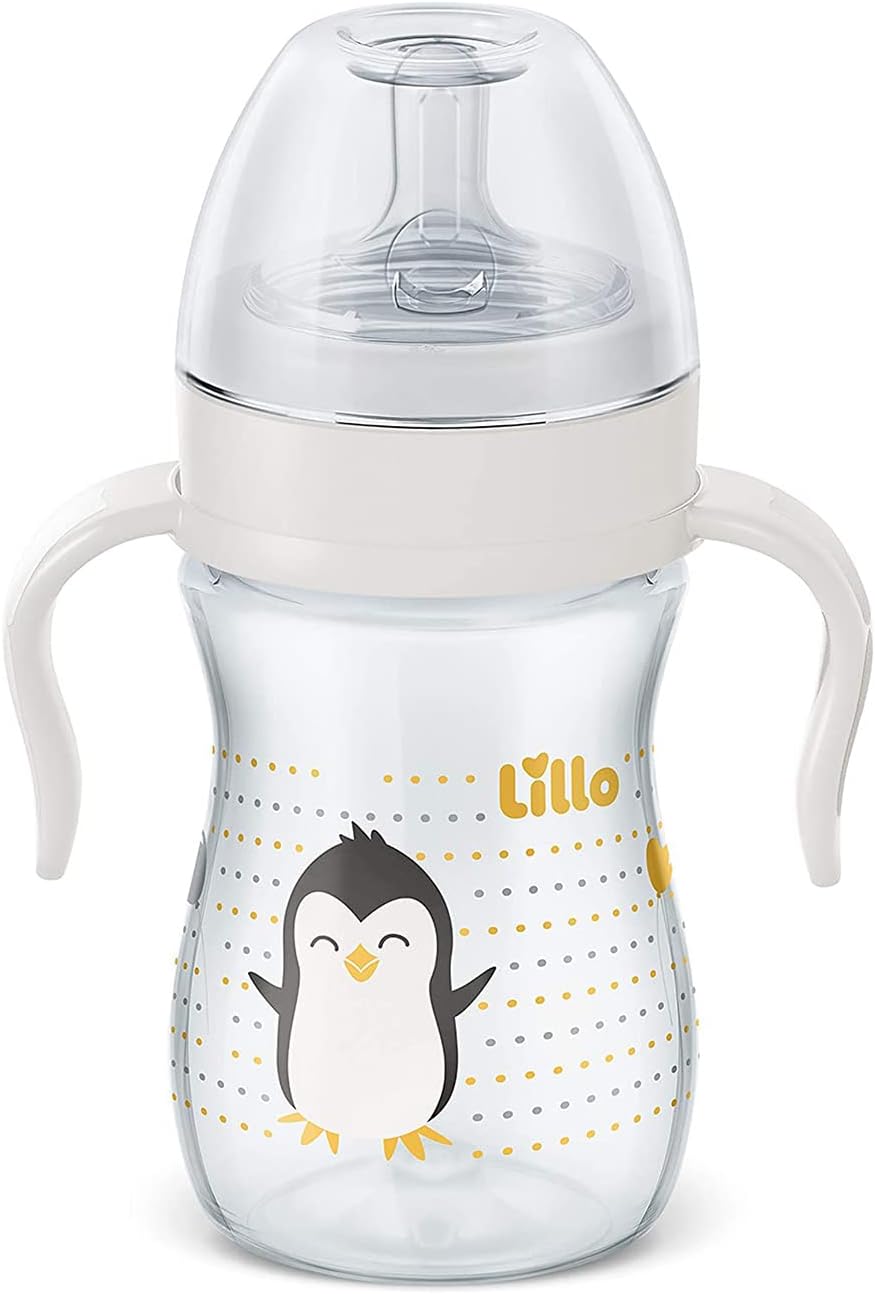 Lillo Mamadeira Super Evolution Primeiros Passos com Alças 240ml