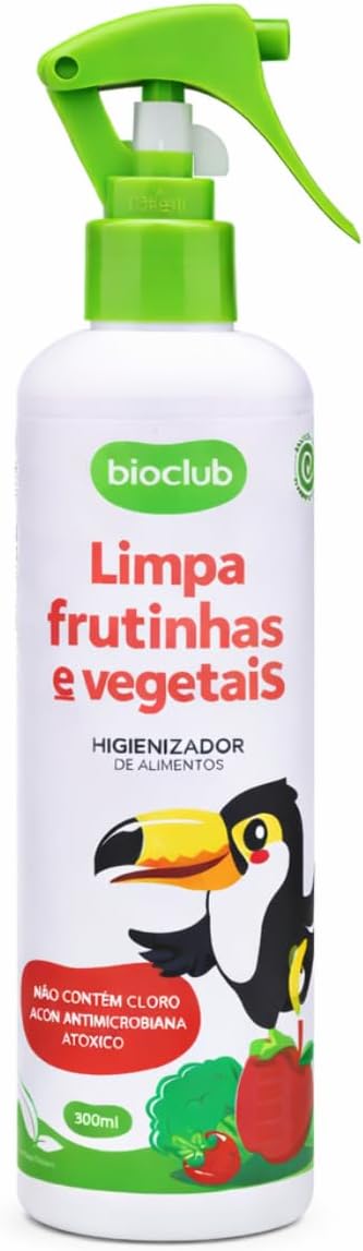 Limpa Frutinhas Bioclub: Higienizador Natural sem Cloro para Alimentos