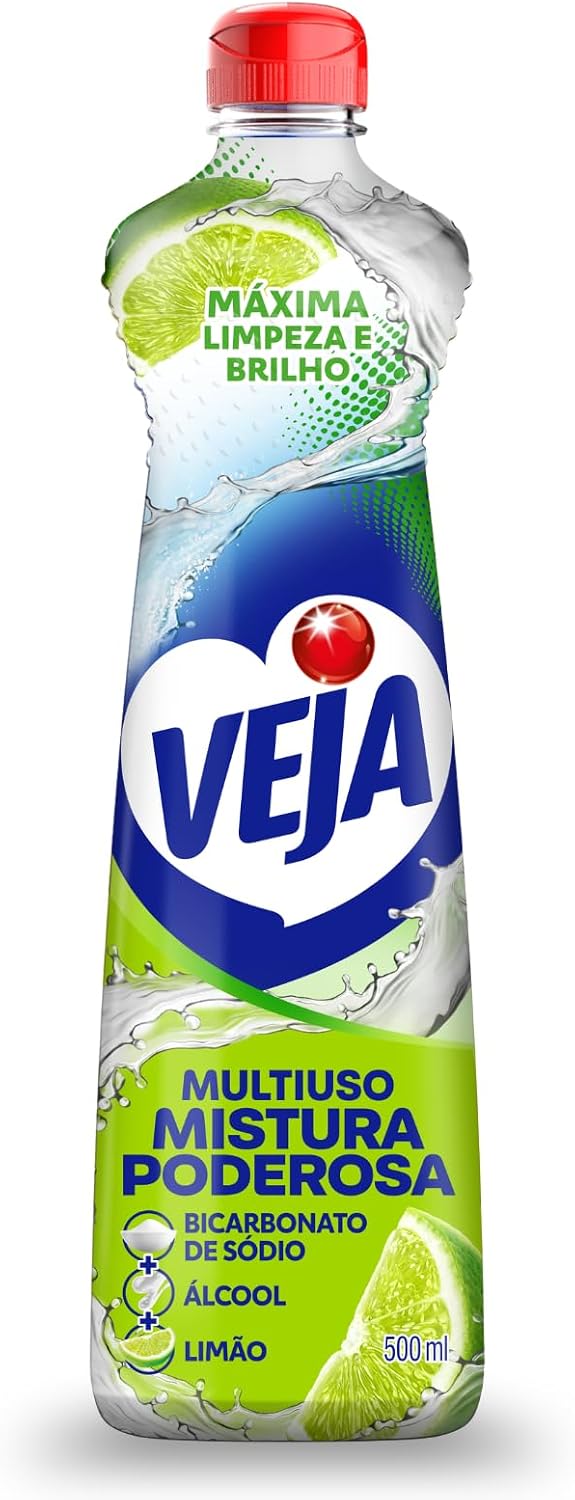 Limpador Multiuso Veja Power Fusion Limão 500ml