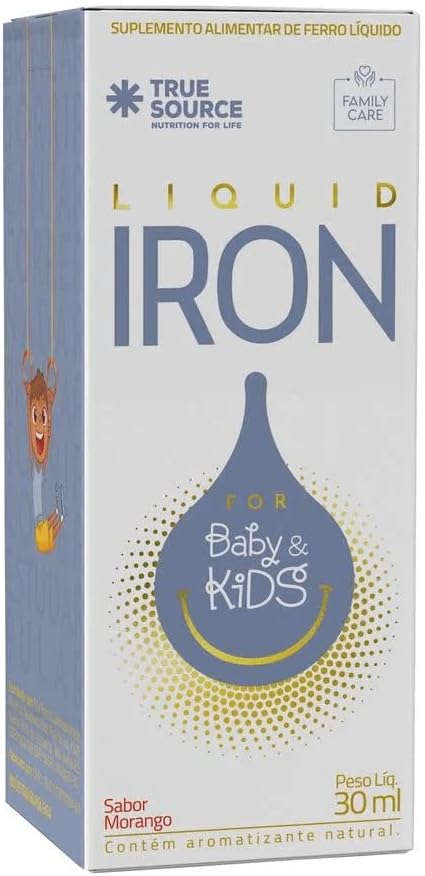 Análise: Liquid Iron Plus Baby Kids True Source 30 ml
