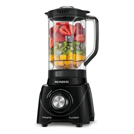 Liquidificador Mondial Pratic Turbo 550W L-98-B: Custo-Benefício para o Dia a Dia