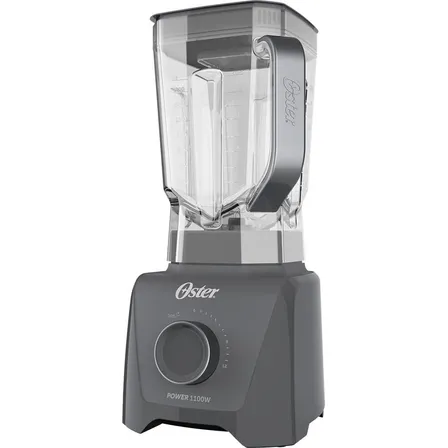 Liquidificador Oster 1100 Full Cinza 3,2L: Potência e Capacidade