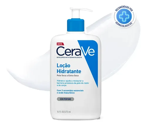 Loção Hidratante Corporal CeraVe 473ml: Análise da Hidratação com Ceramidas