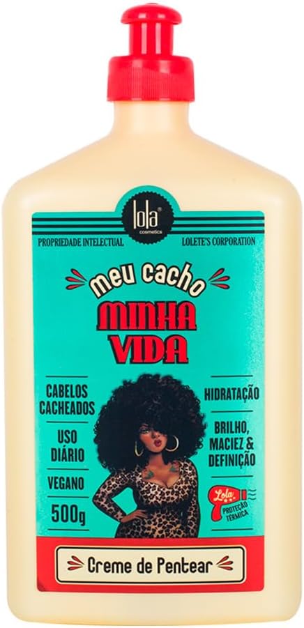 Lola From Rio Meu Cacho Minha Vida: Creme de Pentear para Definição e Brilho