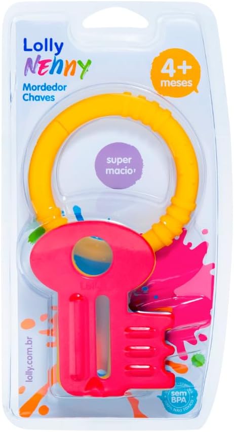 Lolly Mordedor Infantil Chaves: Diversão e Sensorial para Bebês