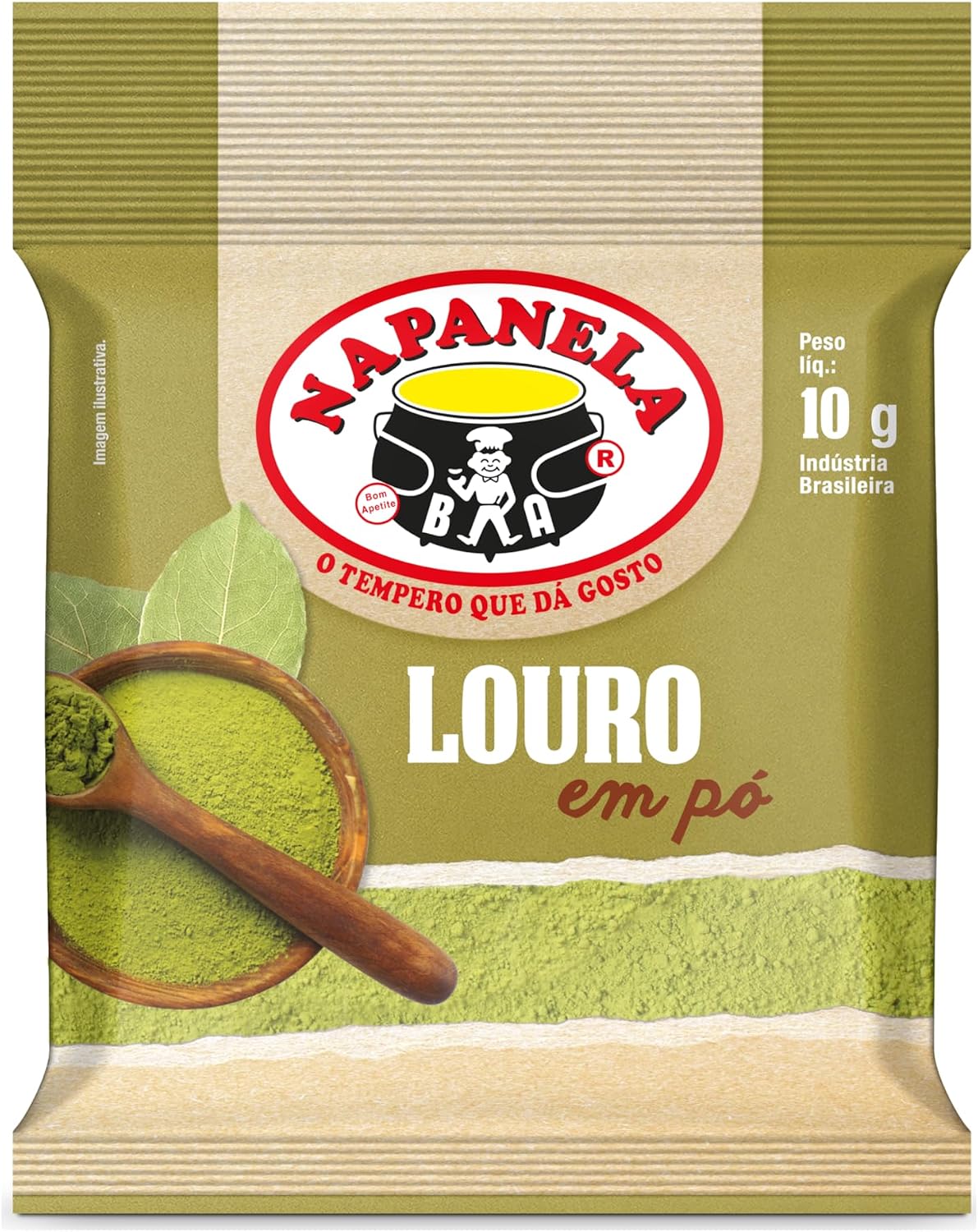 Louro em Pó NAPANELA 10g: Versatilidade e Sabor para sua Cozinha