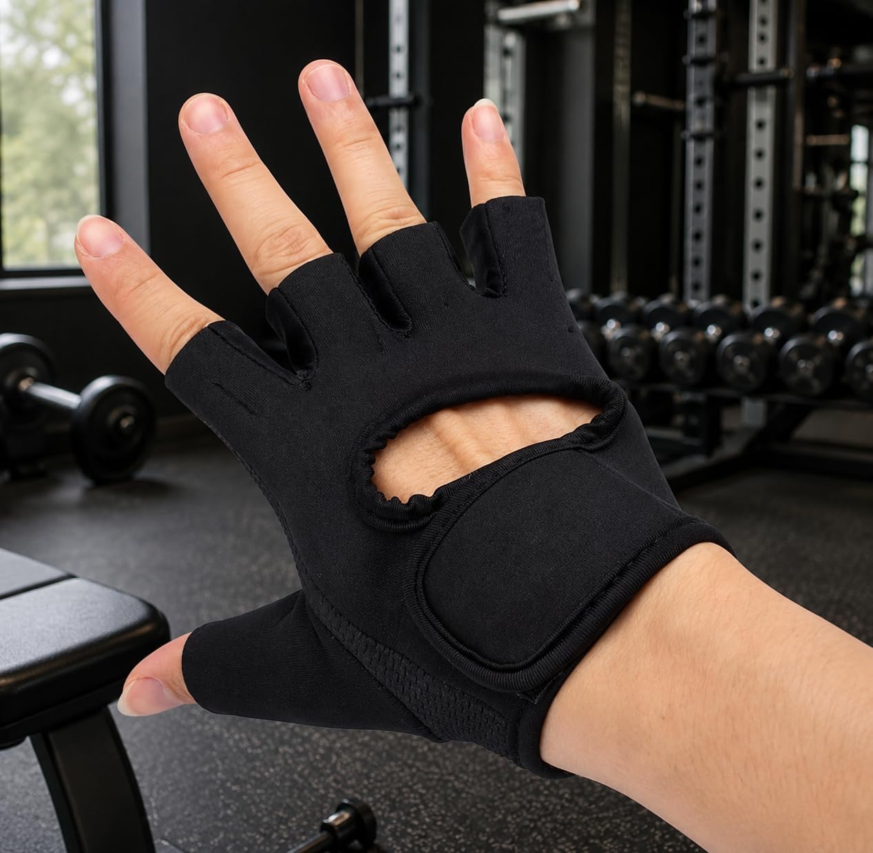 Luva para Academia LNMAX Premium: Proteção e Conforto para Treinos