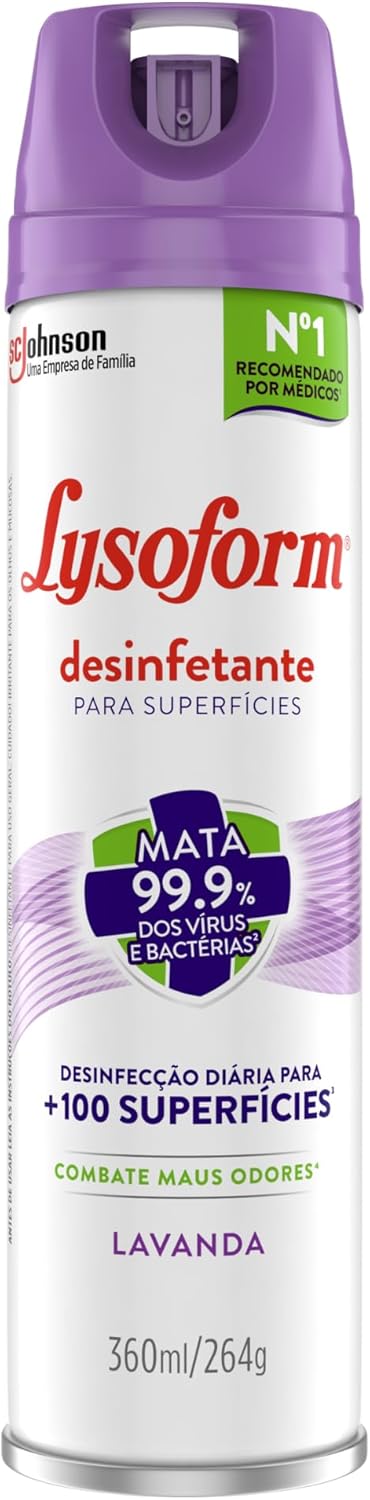 Lysoform Lavanda Aerosol: O Aliado na Desinfecção Doméstica