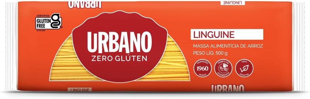 Macarrão Linguine Urbano 500g: Opção Sem Glúten e Prática