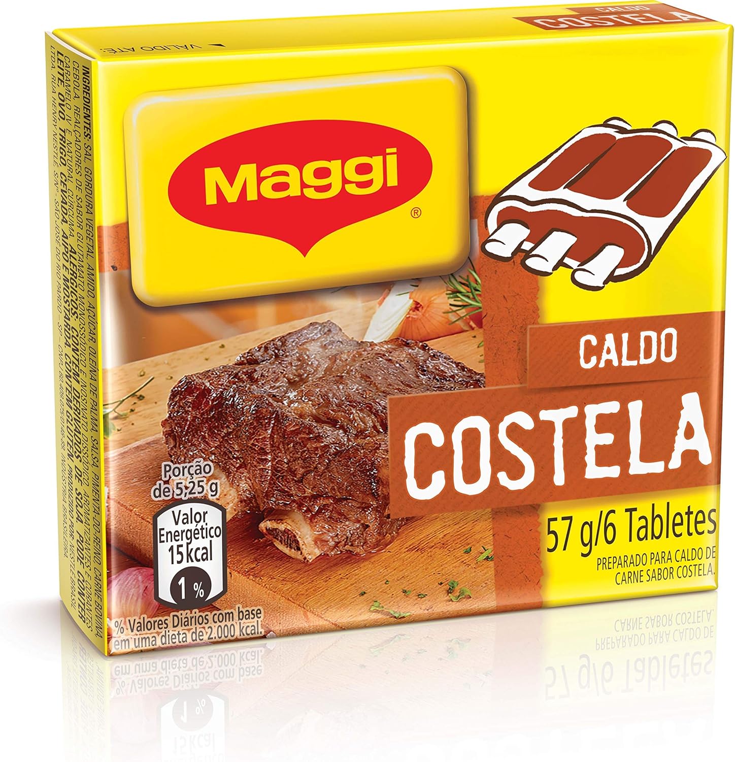 MAGGI Caldo de Costela em Tablete 57g