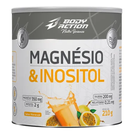 Magnésio e Inositol 210g Bodyaction: Vale a pena para o sono?