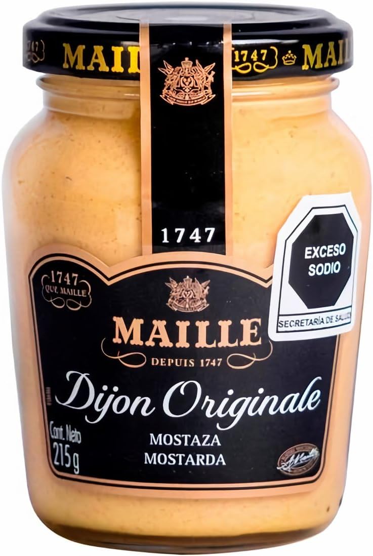 Maille Mostarda Dijon Original 215g: A Referência da Gastronomia Francesa