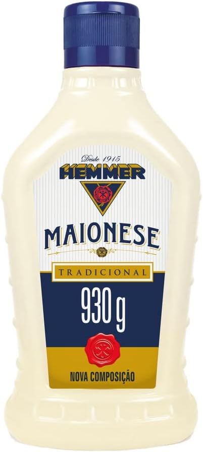 Maionese Hemmer 930g: O Tempero Clássico em Embalagem Econômica