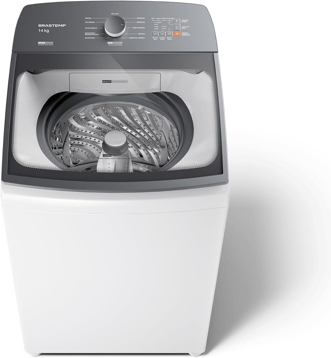 Máquina de Lavar Brastemp 14kg com Smart Sensor BWJ14AB