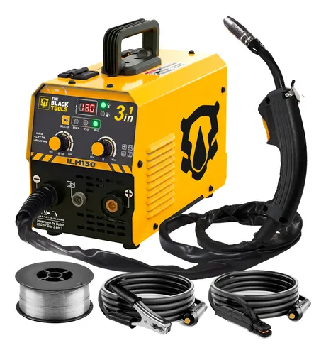 Máquina de Solda Inversora 3 em 1 Prime Mig The Black Tools