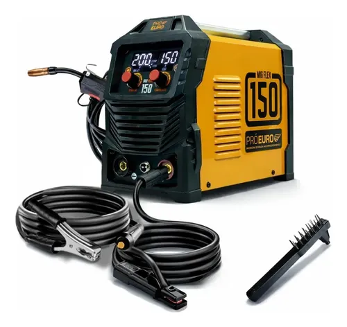 Máquina de Solda Pró Euro Mig Flex 150A: A 3 em 1 Bivolt que Você Precisa