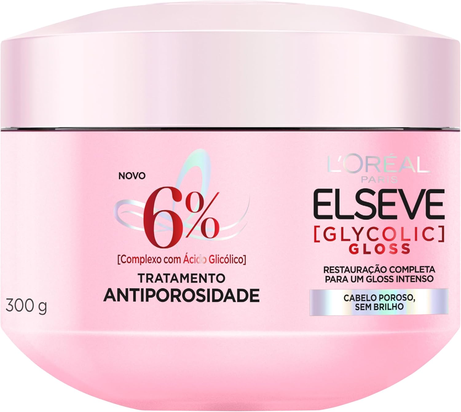 Máscara Capilar Elseve Glycolic Gloss: Brilho Espelhado e Antiporosidade
