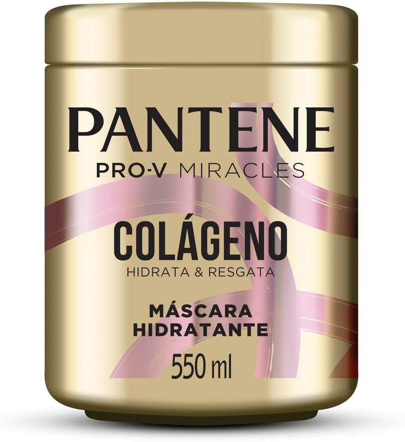 Máscara Pantene Pro-V Miracles Colágeno Hidrata & Resgata