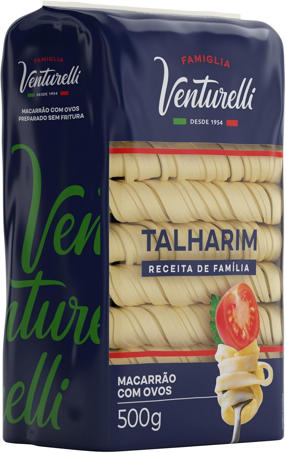 Massa Tipo Caseira Talharim Famiglia Venturelli 500g