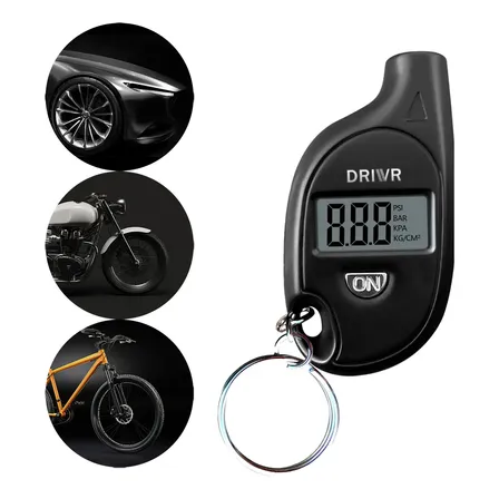 Medidor de Pressão de Pneu Digital Utest Mini Preto