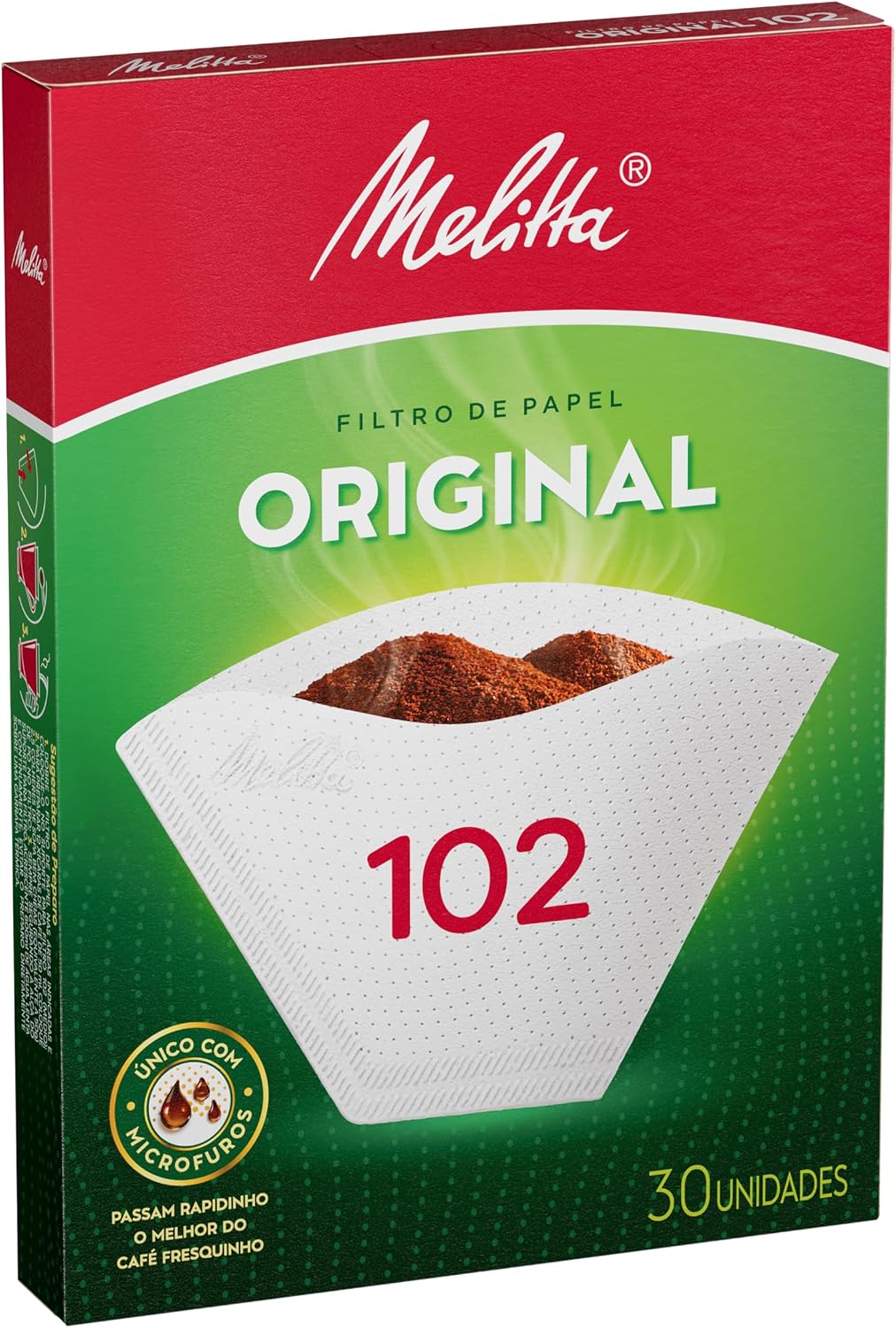 Filtro de Papel Melitta 102 - 30 Unidades
