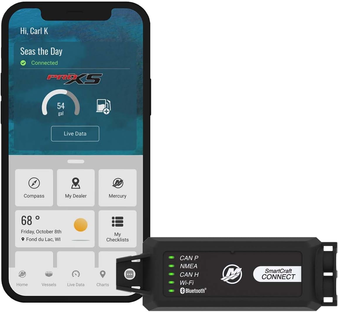 MERCURY Marine SmartCraft Connect Mobile